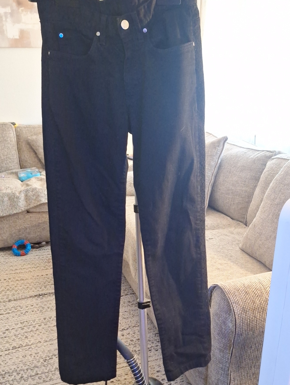 Versace Collection Black Straight Women Jeans